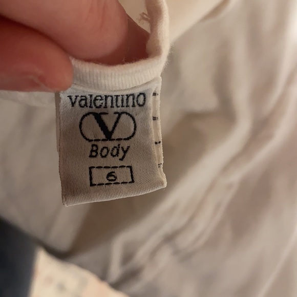 VALENTINO Body white tee small - Picture 6 of 8